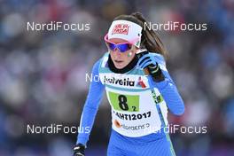 02.03.2017, Lahti, Finland (FIN): Caterina Ganz (ITA) - FIS nordic world ski championships, cross-country, 4x5km women, Lahti (FIN). www.nordicfocus.com. © Thibaut/NordicFocus. Every downloaded picture is fee-liable.