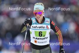 02.03.2017, Lahti, Finland (FIN): Stefanie Boehler (GER) - FIS nordic world ski championships, cross-country, 4x5km women, Lahti (FIN). www.nordicfocus.com. © Thibaut/NordicFocus. Every downloaded picture is fee-liable.