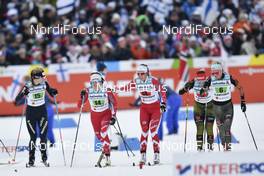 02.03.2017, Lahti, Finland (FIN): Katherine Stewart-Jones (CAN), Emily Nishikawa (CAN) - FIS nordic world ski championships, cross-country, 4x5km women, Lahti (FIN). www.nordicfocus.com. © Thibaut/NordicFocus. Every downloaded picture is fee-liable.