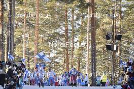 25.02.2017, Lahti, Finland (FIN): Calle Halfvarsson (SWE), Matti Heikkinen (FIN), Sergey Ustiugov (RUS) - FIS nordic world ski championships, cross-country, skiathlon men, Lahti (FIN). www.nordicfocus.com. © Thibauut/NordicFocus. Every downloaded picture is fee-liable.