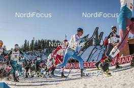25.02.2017, Lahti, Finland (FIN): Matti Heikkinen (FIN), Alex Harvey (CAN), Jean Gaillard (FRA), Martin Johnsrud Sundby (NOR), (l-r)  - FIS nordic world ski championships, cross-country, skiathlon men, Lahti (FIN). www.nordicfocus.com. © Modica/NordicFocus. Every downloaded picture is fee-liable.