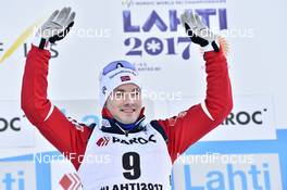 25.02.2017, Lahti, Finland (FIN): Finn Haagen Krogh (NOR) - FIS nordic world ski championships, cross-country, skiathlon men, Lahti (FIN). www.nordicfocus.com. © Thibaut/NordicFocus. Every downloaded picture is fee-liable.