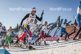 25.02.2017, Lahti, Finland (FIN): ALTIMIRAS Esteve (AND), Ville Nousiainen (FIN), Petr Knop (CZE), (l-r)  - FIS nordic world ski championships, cross-country, skiathlon men, Lahti (FIN). www.nordicfocus.com. © Modica/NordicFocus. Every downloaded picture is fee-liable.