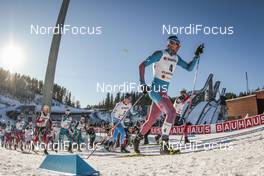 25.02.2017, Lahti, Finland (FIN): Sergey Ustiugov (RUS), Matti Heikkinen (FIN), Martin Johnsrud Sundby (NOR), (l-r)  - FIS nordic world ski championships, cross-country, skiathlon men, Lahti (FIN). www.nordicfocus.com. © Modica/NordicFocus. Every downloaded picture is fee-liable.