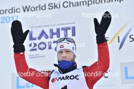 25.02.2017, Lahti, Finland (FIN): Martin Johnsrud Sundby (NOR) - FIS nordic world ski championships, cross-country, skiathlon men, Lahti (FIN). www.nordicfocus.com. © Thibaut/NordicFocus. Every downloaded picture is fee-liable.
