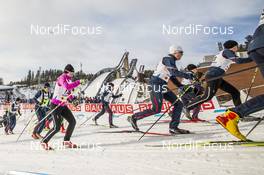 25.02.2017, Lahti, Finland (FIN): Forerunners   - FIS nordic world ski championships, cross-country, skiathlon women, Lahti (FIN). www.nordicfocus.com. © Modica/NordicFocus. Every downloaded picture is fee-liable.