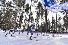 25.02.2017, Lahti, Finland (FIN): Yulia Tchekaleva (RUS), Teresa Stadlober (AUT) - FIS nordic world ski championships, cross-country, skiathlon women, Lahti (FIN). www.nordicfocus.com. © Thibaut/NordicFocus. Every downloaded picture is fee-liable.