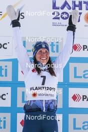 25.02.2017, Lahti, Finland (FIN): Charlotte Kalla (SWE) - FIS nordic world ski championships, cross-country, skiathlon women, Lahti (FIN). www.nordicfocus.com. © Modica/NordicFocus. Every downloaded picture is fee-liable.