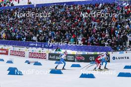 25.02.2017, Lahti, Finland (FIN): Virginia De Martin Topranin (ITA), Katherine Stewart-Jones (CAN), (l-r)  - FIS nordic world ski championships, cross-country, skiathlon women, Lahti (FIN). www.nordicfocus.com. © Modica/NordicFocus. Every downloaded picture is fee-liable.