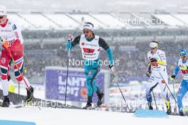 26.02.2017, Lahti, Finland (FIN): Richard Jouve (FRA), Emil Joensson (SWE), (l-r)  - FIS nordic world ski championships, cross-country, team sprint, Lahti (FIN). www.nordicfocus.com. © Modica/NordicFocus. Every downloaded picture is fee-liable.
