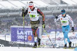 26.02.2017, Lahti, Finland (FIN): Sebastian Eisenlauer (GER), Maciej Starega (POL), (l-r)  - FIS nordic world ski championships, cross-country, team sprint, Lahti (FIN). www.nordicfocus.com. © Modica/NordicFocus. Every downloaded picture is fee-liable.