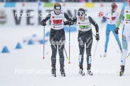 26.02.2017, Lahti, Finland (FIN): Nadine Faehndrich (SUI), Laurien Van Der Graaff (SUI), (l-r)  - FIS nordic world ski championships, cross-country, team sprint, Lahti (FIN). www.nordicfocus.com. © Modica/NordicFocus. Every downloaded picture is fee-liable.
