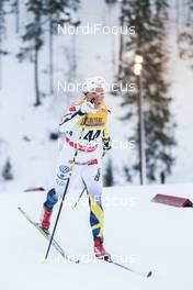 25.11.2017, Ruka, Finland (FIN): Charlotte Kalla (SWE) - FIS world cup cross-country, 10km women, Ruka (FIN). www.nordicfocus.com. © Modica/NordicFocus. Every downloaded picture is fee-liable.