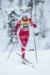 25.11.2017, Ruka, Finland (FIN): Dahria Beatty (CAN) - FIS world cup cross-country, 10km women, Ruka (FIN). www.nordicfocus.com. © Modica/NordicFocus. Every downloaded picture is fee-liable.