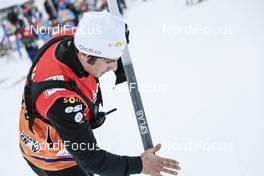 25.11.2017, Ruka, Finland (FIN): France technician at work with Salomon   - FIS world cup cross-country, 10km women, Ruka (FIN). www.nordicfocus.com. © Modica/NordicFocus. Every downloaded picture is fee-liable.