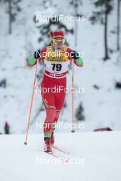 25.11.2017, Ruka, Finland (FIN): Valiantsina Kaminskaya (BLR) - FIS world cup cross-country, 10km women, Ruka (FIN). www.nordicfocus.com. © Modica/NordicFocus. Every downloaded picture is fee-liable.