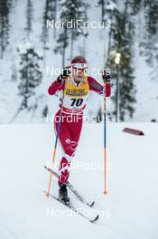 25.11.2017, Ruka, Finland (FIN): Cendrine Browne (CAN) - FIS world cup cross-country, 10km women, Ruka (FIN). www.nordicfocus.com. © Modica/NordicFocus. Every downloaded picture is fee-liable.