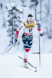 25.11.2017, Ruka, Finland (FIN): Maiken Caspersen Falla (NOR) - FIS world cup cross-country, 10km women, Ruka (FIN). www.nordicfocus.com. © Modica/NordicFocus. Every downloaded picture is fee-liable.