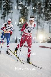 25.11.2017, Ruka, Finland (FIN): Julien Locke (CAN) - FIS world cup cross-country, 15km men, Ruka (FIN). www.nordicfocus.com. © Modica/NordicFocus. Every downloaded picture is fee-liable.