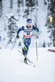 25.11.2017, Ruka, Finland (FIN): Sergey Malyshev (KAZ) - FIS world cup cross-country, 15km men, Ruka (FIN). www.nordicfocus.com. © Modica/NordicFocus. Every downloaded picture is fee-liable.