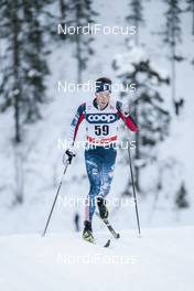 25.11.2017, Ruka, Finland (FIN): Patrick Caldwell (USA) - FIS world cup cross-country, 15km men, Ruka (FIN). www.nordicfocus.com. © Modica/NordicFocus. Every downloaded picture is fee-liable.