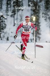 25.11.2017, Ruka, Finland (FIN): Jesse Cockney (CAN) - FIS world cup cross-country, 15km men, Ruka (FIN). www.nordicfocus.com. © Modica/NordicFocus. Every downloaded picture is fee-liable.