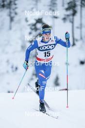 25.11.2017, Ruka, Finland (FIN): Giandomenico Salvadori (ITA) - FIS world cup cross-country, 15km men, Ruka (FIN). www.nordicfocus.com. © Modica/NordicFocus. Every downloaded picture is fee-liable.