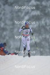 24.11.2017, Ruka, Finland (FIN): Aino-Kaisa Saarinen (FIN) - FIS world cup cross-country, individual sprint, Ruka (FIN). www.nordicfocus.com. © Rauschendorfer/NordicFocus. Every downloaded picture is fee-liable.