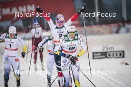 24.11.2017, Ruka, Finland (FIN): Stina Nilsson (SWE), Kathrine Rolsted Harsem (NOR), (l-r)  - FIS world cup cross-country, individual sprint, Ruka (FIN). www.nordicfocus.com. © Modica/NordicFocus. Every downloaded picture is fee-liable.