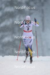 24.11.2017, Ruka, Finland (FIN): Ida Ingemarsdotter (SWE) - FIS world cup cross-country, individual sprint, Ruka (FIN). www.nordicfocus.com. © Rauschendorfer/NordicFocus. Every downloaded picture is fee-liable.