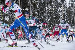 26.11.2017, Ruka, Finland (FIN): Patrick Caldwell (USA), Adam Fellner (CZE), (l-r)  - FIS world cup cross-country, pursuit men, Ruka (FIN). www.nordicfocus.com. © Modica/NordicFocus. Every downloaded picture is fee-liable.