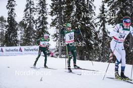26.11.2017, Ruka, Finland (FIN): Sebastian Eisenlauer (GER), Thomas Bing (GER), (l-r)  - FIS world cup cross-country, pursuit men, Ruka (FIN). www.nordicfocus.com. © Modica/NordicFocus. Every downloaded picture is fee-liable.