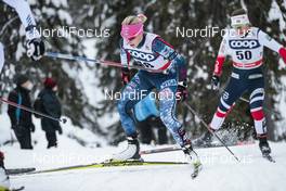 26.11.2017, Ruka, Finland (FIN): Kikkan Randall (USA) - FIS world cup cross-country, pursuit women, Ruka (FIN). www.nordicfocus.com. © Modica/NordicFocus. Every downloaded picture is fee-liable.
