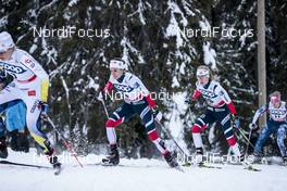 26.11.2017, Ruka, Finland (FIN): Heidi Weng (NOR), Ragnhild Haga (NOR), (l-r)  - FIS world cup cross-country, pursuit women, Ruka (FIN). www.nordicfocus.com. © Modica/NordicFocus. Every downloaded picture is fee-liable.