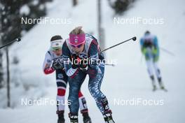 26.11.2017, Ruka, Finland (FIN): Kikkan Randall (USA) - FIS world cup cross-country, pursuit women, Ruka (FIN). www.nordicfocus.com. © Modica/NordicFocus. Every downloaded picture is fee-liable.
