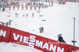 02.12.2017, Lillehammer, Norway (NOR): Viessmann banners in Birkebeiner stadium   - FIS world cup cross-country, individual sprint, Lillehammer (NOR). www.nordicfocus.com. © Modica/NordicFocus. Every downloaded picture is fee-liable.