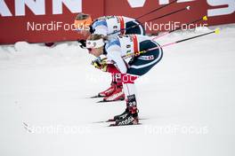 02.12.2017, Lillehammer, Norway (NOR): Thea Krokan Murud (NOR), Astrid Uhrenholdt Jacobsen (NOR), (l-r)  - FIS world cup cross-country, individual sprint, Lillehammer (NOR). www.nordicfocus.com. © Modica/NordicFocus. Every downloaded picture is fee-liable.