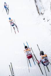 02.12.2017, Lillehammer, Norway (NOR): Ristomatti Hakola (FIN), Haavard Solaas Taugboel (NOR), Alex Harvey (CAN), Even Northug (NOR), (l-r)  - FIS world cup cross-country, individual sprint, Lillehammer (NOR). www.nordicfocus.com. © Modica/NordicFocus. Every downloaded picture is fee-liable.