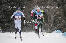 02.12.2017, Lillehammer, Norway (NOR): Krista Parmakoski (FIN), Sandra Ringwald (GER), (l-r)  - FIS world cup cross-country, individual sprint, Lillehammer (NOR). www.nordicfocus.com. © Modica/NordicFocus. Every downloaded picture is fee-liable.