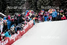 02.12.2017, Lillehammer, Norway (NOR): Johannes Hoesflot Klaebo (NOR), Sergey Ustiugov (RUS), (l-r)  - FIS world cup cross-country, individual sprint, Lillehammer (NOR). www.nordicfocus.com. © Modica/NordicFocus. Every downloaded picture is fee-liable.