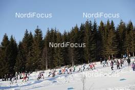 03.12.2017, Lillehammer, Norway (NOR): Starting group   - FIS world cup cross-country, skiathlon men, Lillehammer (NOR). www.nordicfocus.com. © Modica/NordicFocus. Every downloaded picture is fee-liable.