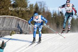 03.12.2017, Lillehammer, Norway (NOR): Giandomenico Salvadori (ITA), Andrew Musgrave (GBR), (l-r)  - FIS world cup cross-country, skiathlon men, Lillehammer (NOR). www.nordicfocus.com. © Modica/NordicFocus. Every downloaded picture is fee-liable.