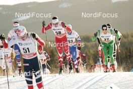03.12.2017, Lillehammer, Norway (NOR): Russell Kennedy (CAN), Anders Gloeersen (NOR), (l-r)  - FIS world cup cross-country, skiathlon men, Lillehammer (NOR). www.nordicfocus.com. © Modica/NordicFocus. Every downloaded picture is fee-liable.