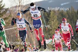 03.12.2017, Lillehammer, Norway (NOR): Snorri Eythor Einarsson (ISL), Irineu Esteve Altimiras (AND), (l-r)  - FIS world cup cross-country, skiathlon men, Lillehammer (NOR). www.nordicfocus.com. © Modica/NordicFocus. Every downloaded picture is fee-liable.