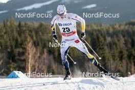 03.12.2017, Lillehammer, Norway (NOR): Jens Burman (SWE) - FIS world cup cross-country, skiathlon men, Lillehammer (NOR). www.nordicfocus.com. © Modica/NordicFocus. Every downloaded picture is fee-liable.