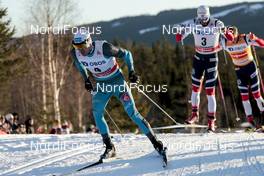 03.12.2017, Lillehammer, Norway (NOR): Maurice Manificat (FRA), Hans Christer Holund (NOR), (l-r)  - FIS world cup cross-country, skiathlon men, Lillehammer (NOR). www.nordicfocus.com. © Modica/NordicFocus. Every downloaded picture is fee-liable.