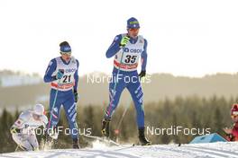 03.12.2017, Lillehammer, Norway (NOR): Giandomenico Salvadori (ITA), Dietmar Noeckler (ITA), (l-r)  - FIS world cup cross-country, skiathlon men, Lillehammer (NOR). www.nordicfocus.com. © Modica/NordicFocus. Every downloaded picture is fee-liable.