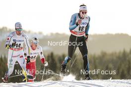 03.12.2017, Lillehammer, Norway (NOR): Calle Halfvarsson (SWE), Andrew Musgrave (GBR), (l-r)  - FIS world cup cross-country, skiathlon men, Lillehammer (NOR). www.nordicfocus.com. © Modica/NordicFocus. Every downloaded picture is fee-liable.
