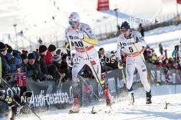 03.12.2017, Lillehammer, Norway (NOR): Gustav Eriksson (SWE), Matti Heikkinen (FIN), (l-r)  - FIS world cup cross-country, skiathlon men, Lillehammer (NOR). www.nordicfocus.com. © Modica/NordicFocus. Every downloaded picture is fee-liable.