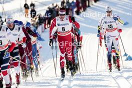 03.12.2017, Lillehammer, Norway (NOR): Alex Harvey (CAN), Marcus Hellner (SWE), (l-r)  - FIS world cup cross-country, skiathlon men, Lillehammer (NOR). www.nordicfocus.com. © Modica/NordicFocus. Every downloaded picture is fee-liable.